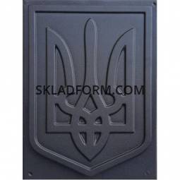 Форма из АБС пластика Герб Украины